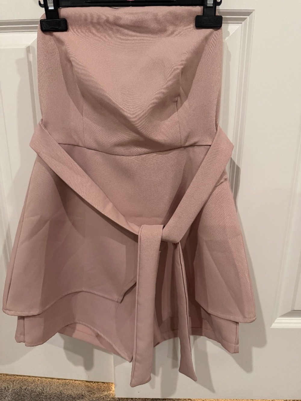 Romper skorts strapless Blush UK 8 XS NWOT